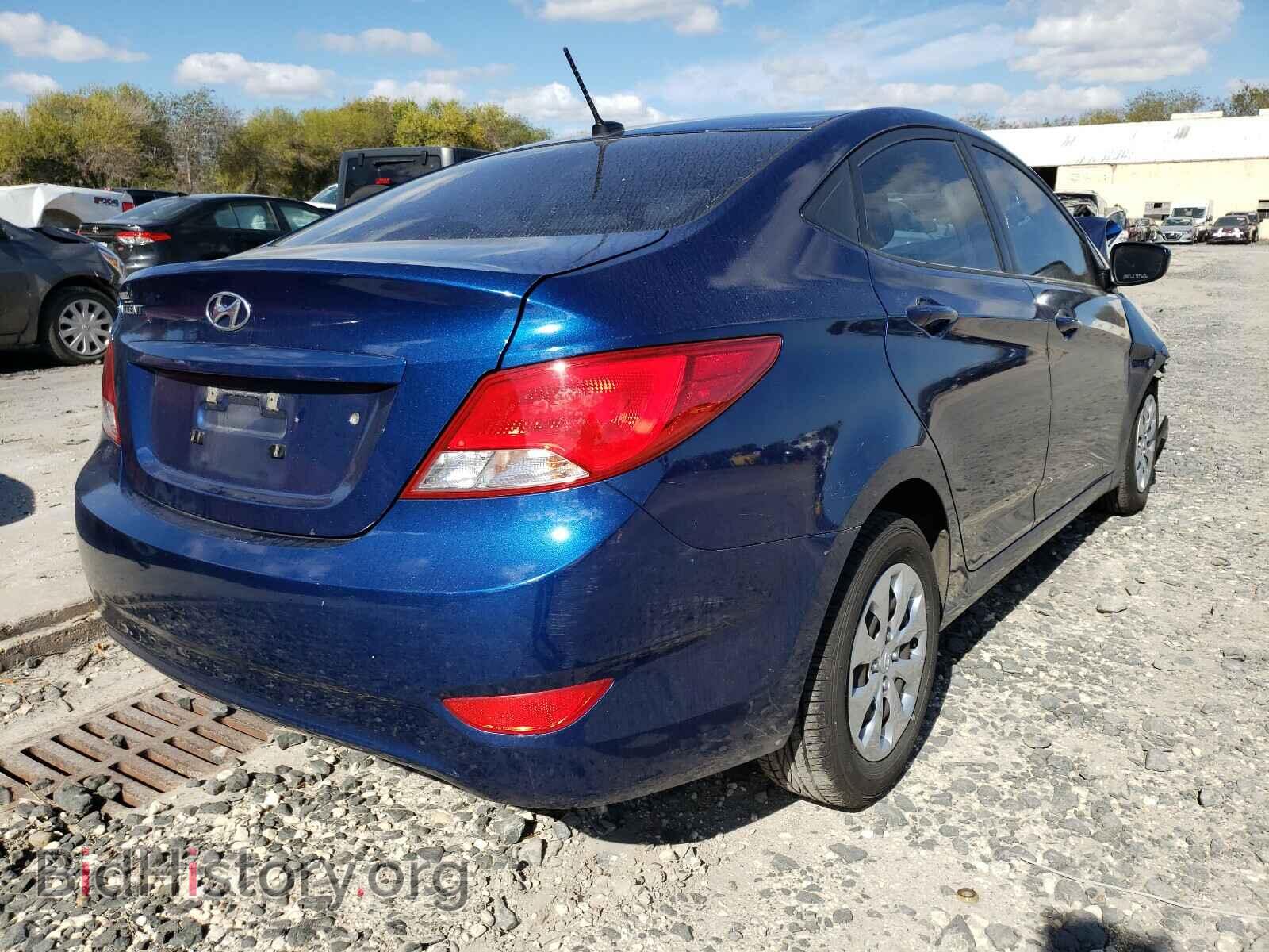 2016 HYUNDAI ACCENT - VIN: KMHCT4AE7GU017043 - Фото 4
