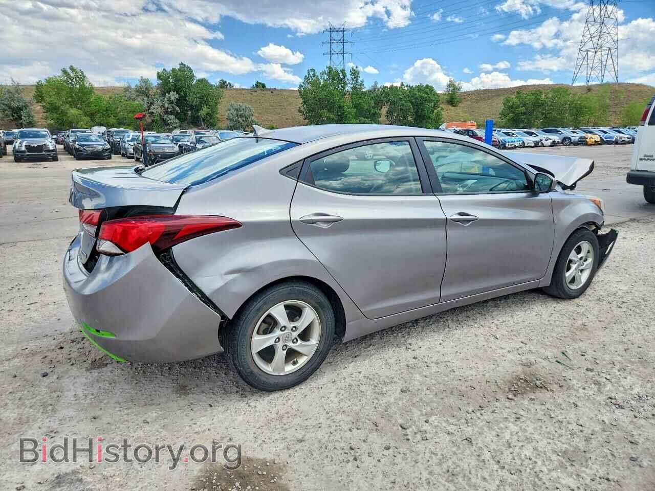 2014 HYUNDAI ELANTRA - VIN: KMHDH4AE8EU200664 - Фото 3
