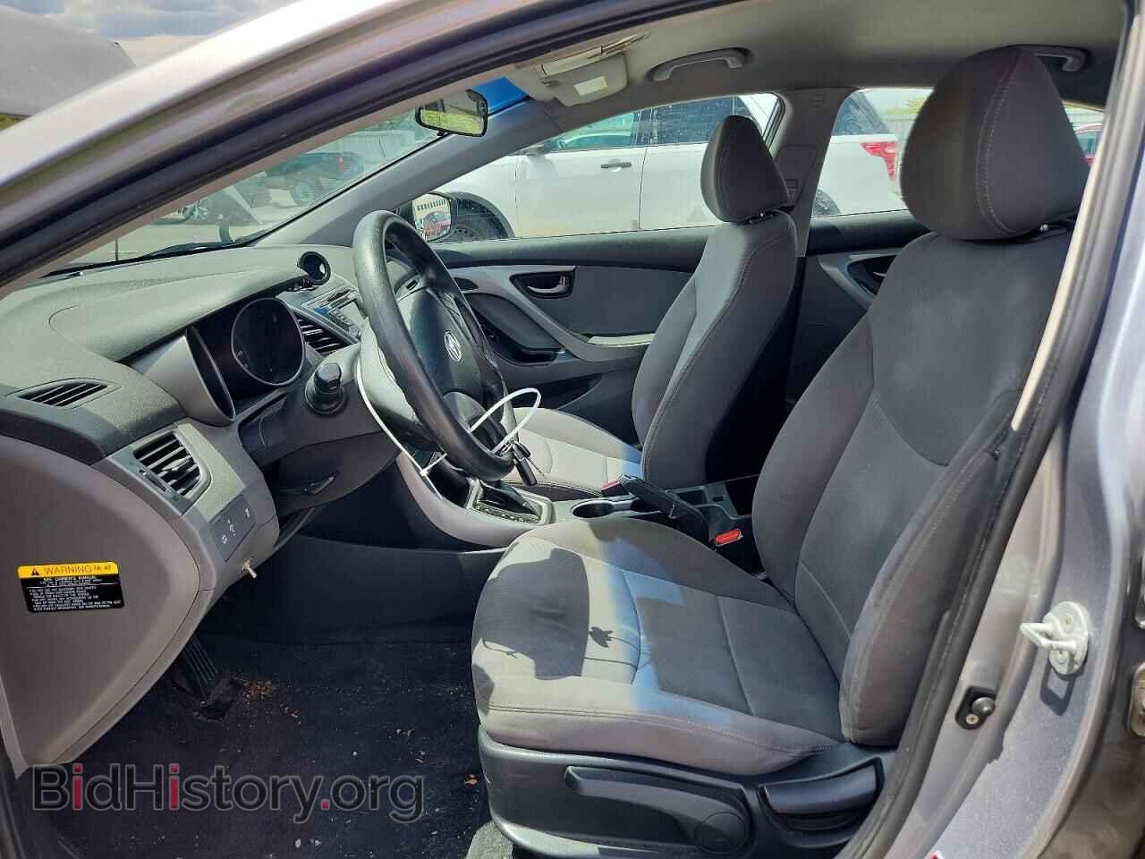 2014 HYUNDAI ELANTRA - VIN: KMHDH4AE8EU200664 - Фото 7