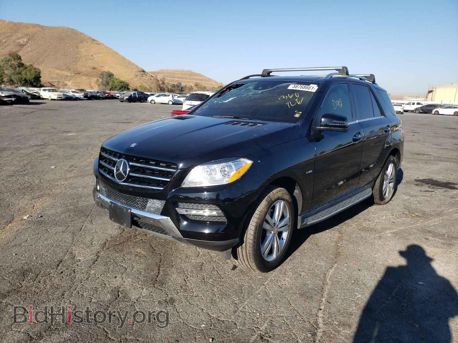 2012 MERCEDES-BENZ M-CLASS - VIN: 4JGDA2EB0CA005195 - Фото 2