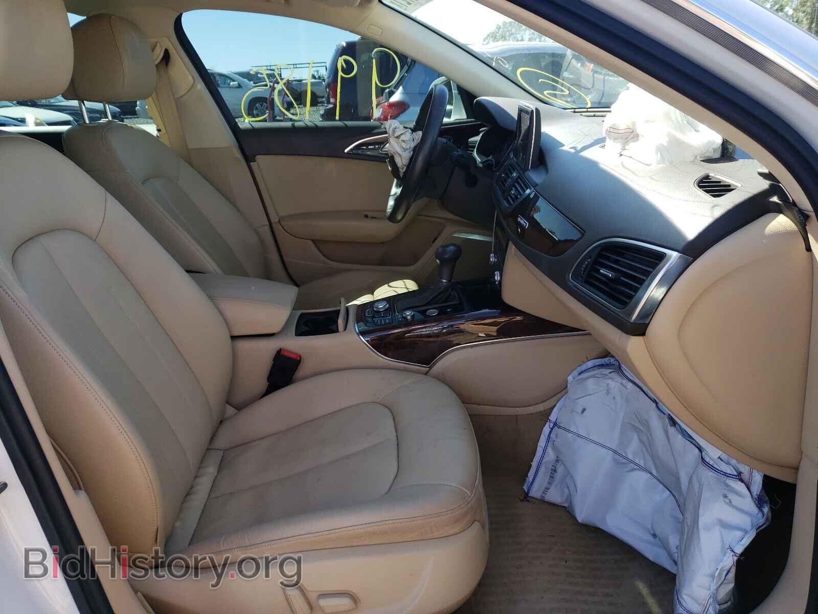 2014 AUDI A6 - VIN: WAUGFAFC1EN123284 - Фото 5