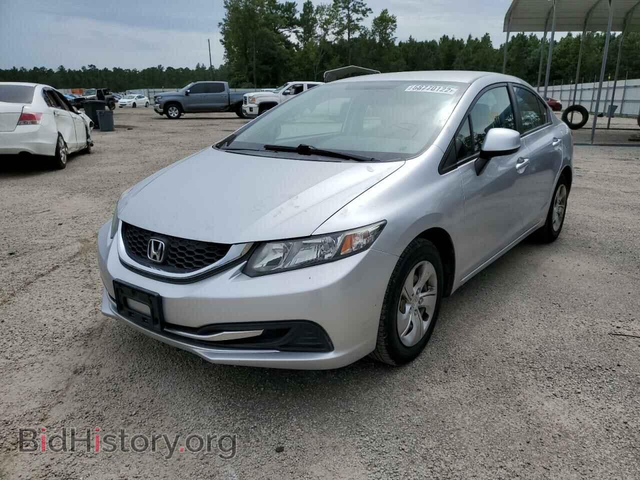 2013 HONDA CIVIC - VIN: 2HGFB2F59DH584470 - Фото 2