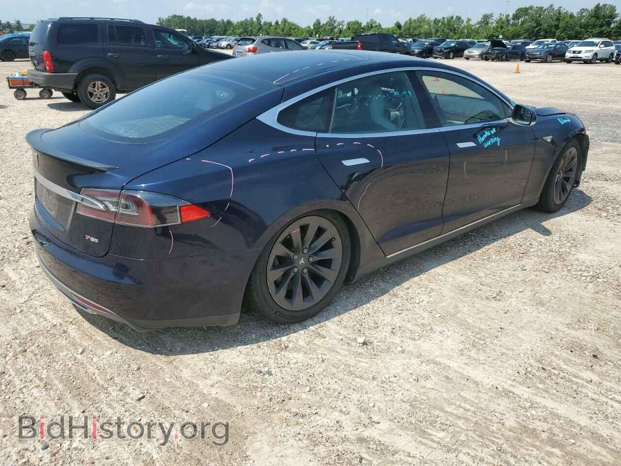 2014 TESLA MODEL S - VIN: 5YJSA1H15EFP55825 - Фото 3