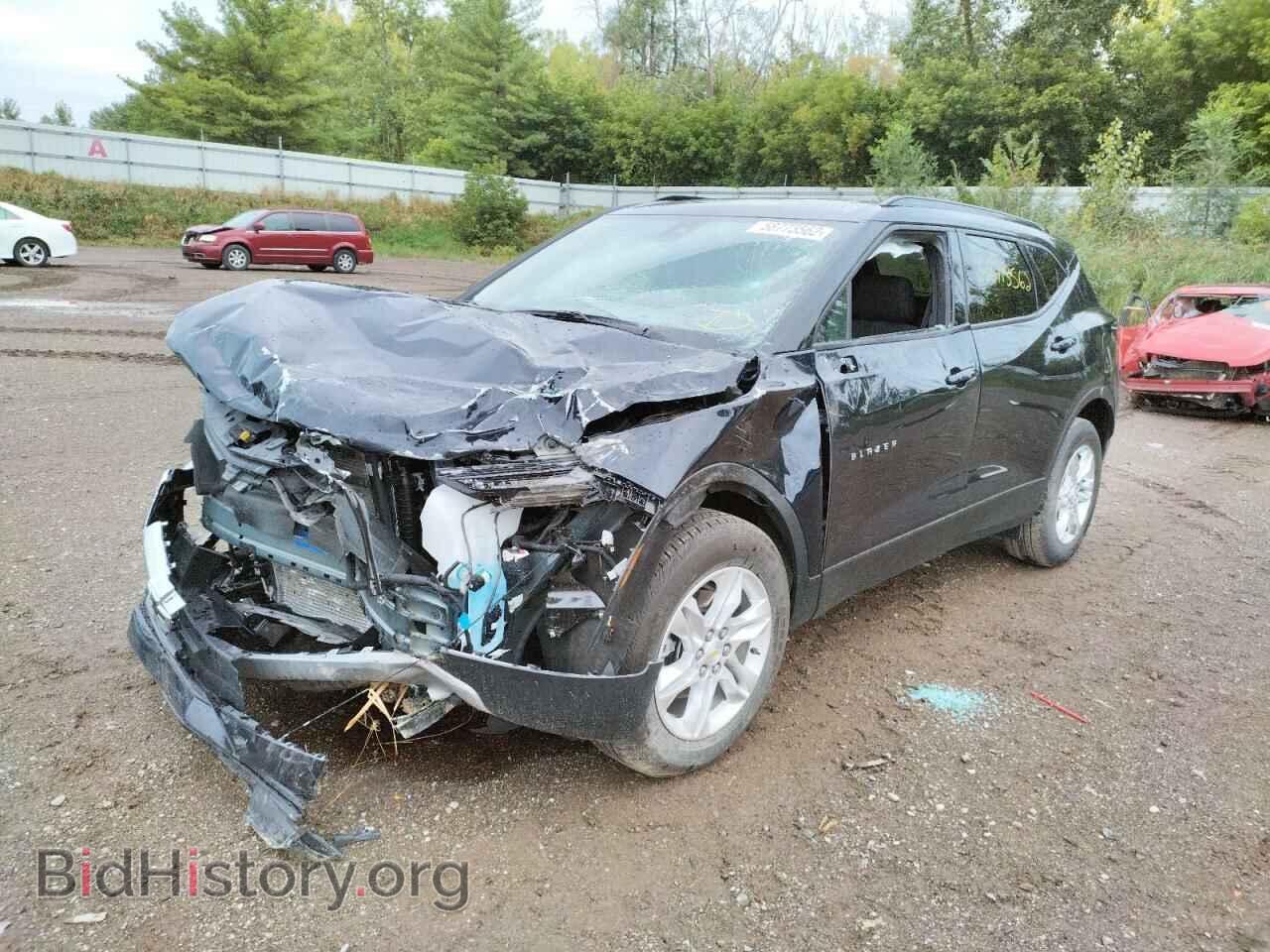 2021 CHEVROLET BLAZER - VIN: 3GNKBCRS6MS528625 - Фото 2