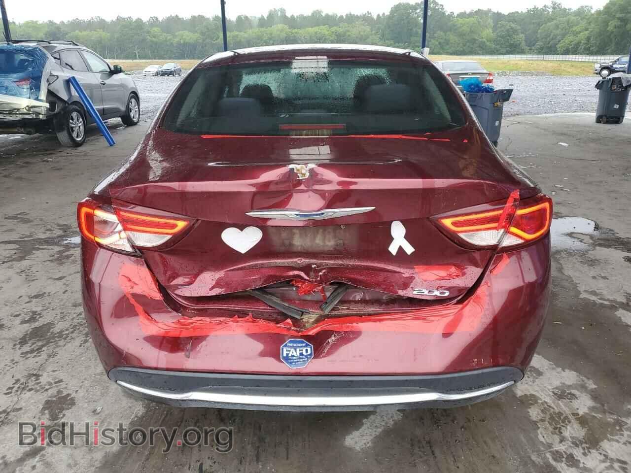 2015 CHRYSLER 200 - VIN: 1C3CCCABXFN615354 - Фото 6