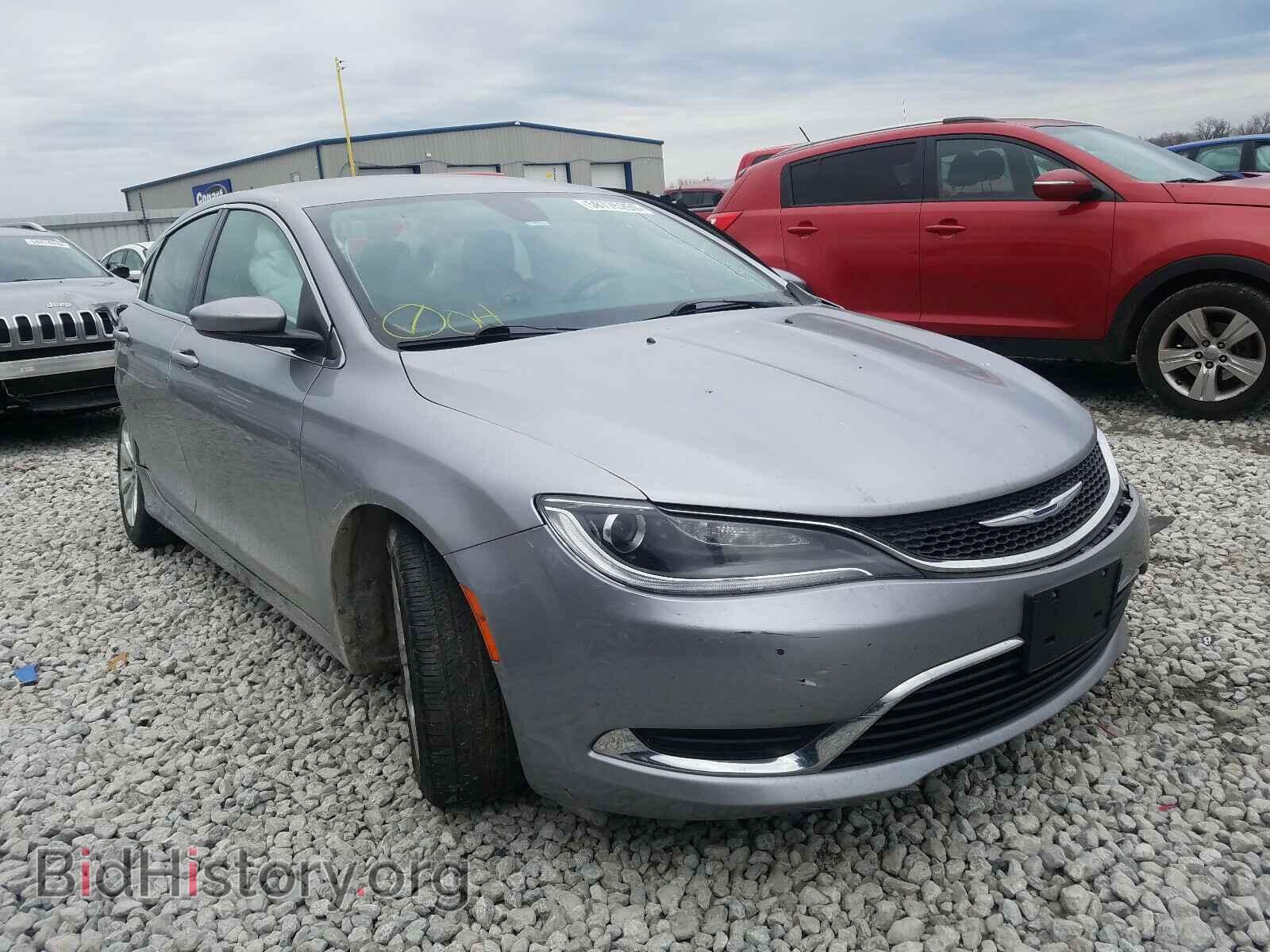 Фотография 1C3CCCAB6FN652272 - CHRYSLER 200 2015