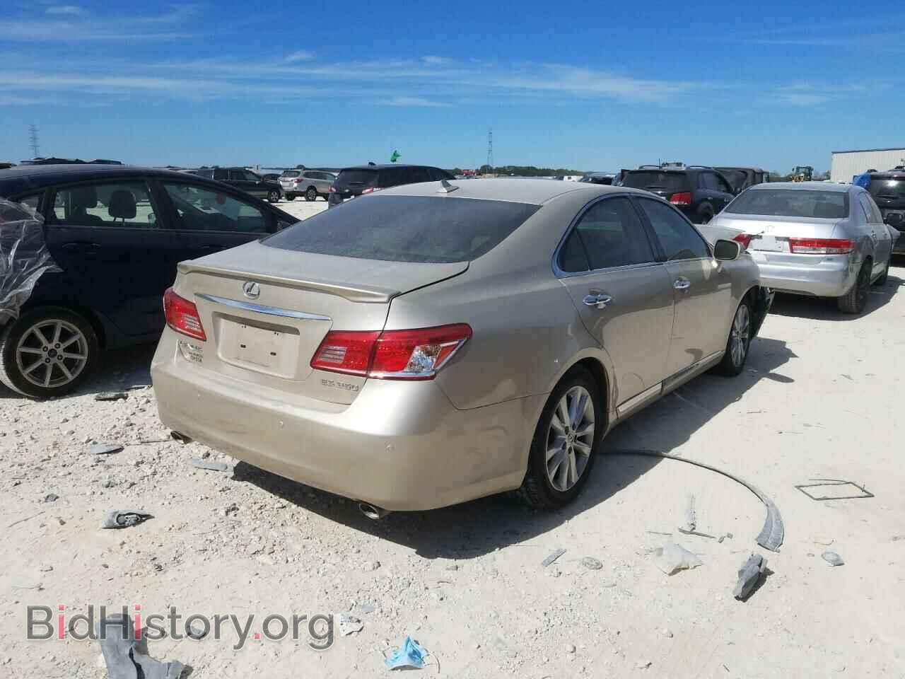 2010 LEXUS ES350 - VIN: JTHBK1EG1A2372191 - Фото 4