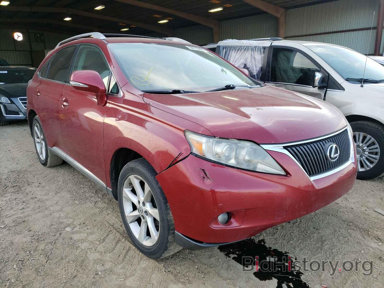 Photo 2T2ZK1BA8AC018553 - LEXUS RX350 2010