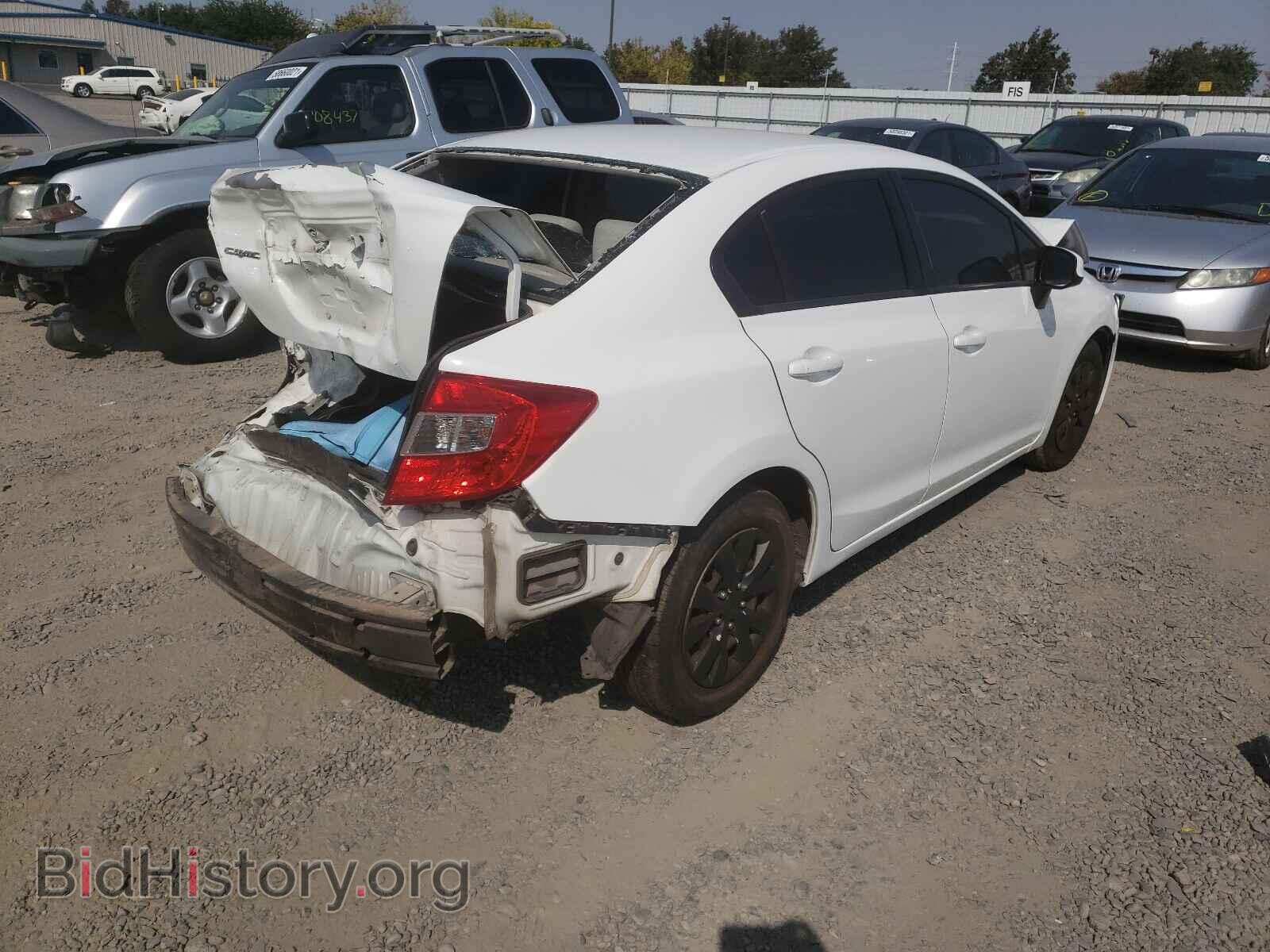 2012 HONDA CIVIC - VIN: 19XFB2F59CE306340 - Фото 4
