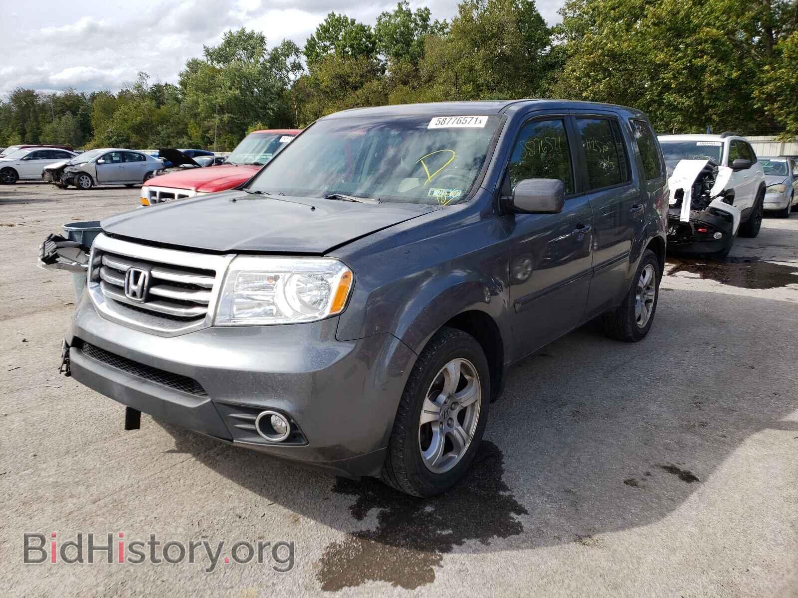 2012 HONDA PILOT - VIN: 5FNYF4H48CB027257 - Photo 2