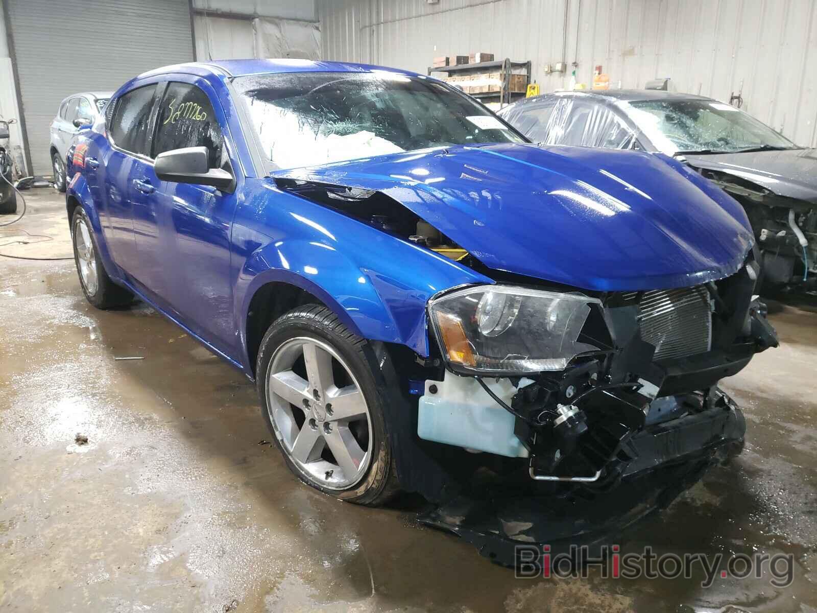 Photo 1C3CDZAG1DN769556 - DODGE AVENGER 2013