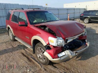 2008 Ford EXPLORER Explorer E, красный — VIN 1FMEU74E98UA14066, Copart