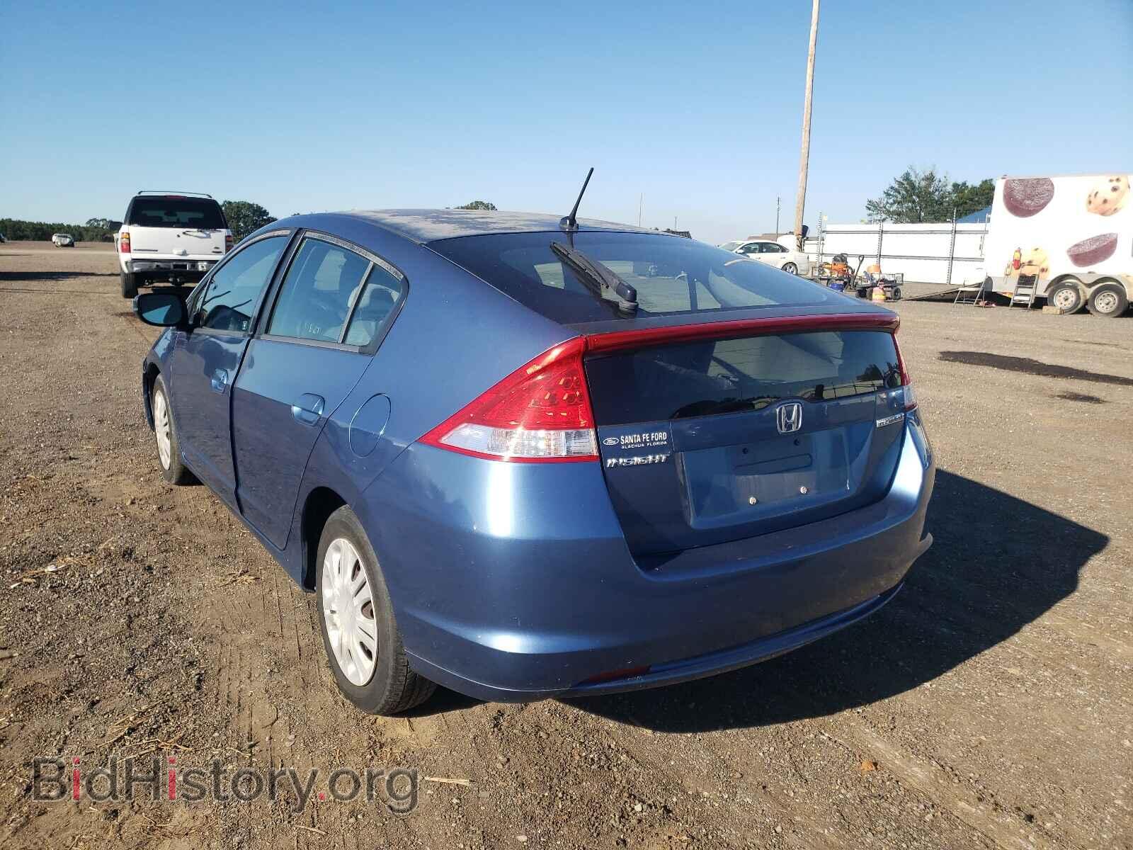 2010 HONDA INSIGHT - VIN: JHMZE2H53AS010983 - Фото 3
