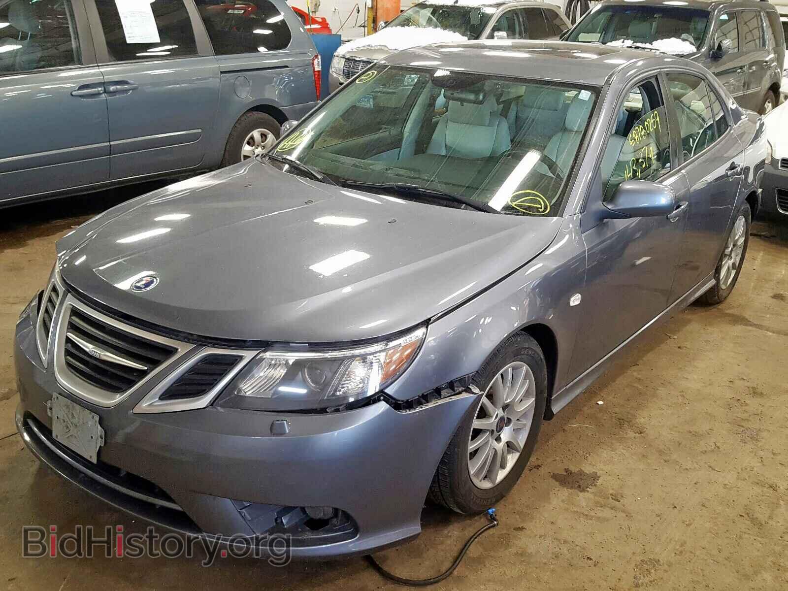 2008 SAAB 9 3 - VIN: YS3FB49Y381154379 - Фото 2