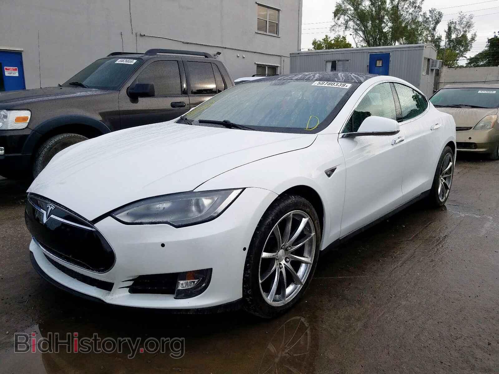 2013 TESLA MODEL S - VIN: 5YJSA1CG4DFP14063 - Photo 2