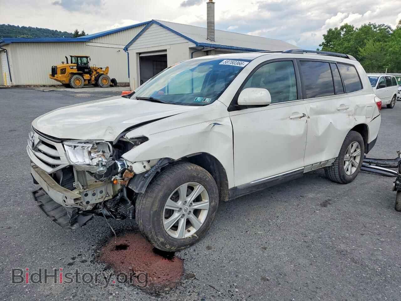 Photo 5TDBK3EH7CS149235 - TOYOTA HIGHLANDER 2012