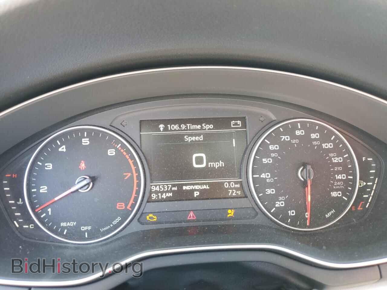 2017 AUDI A4 - VIN: WAUGNAF40HA040162 - Фото 9