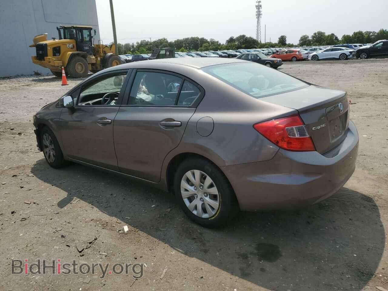 2012 HONDA CIVIC - VIN: 2HGFB2F55CH539122 - Фото 2