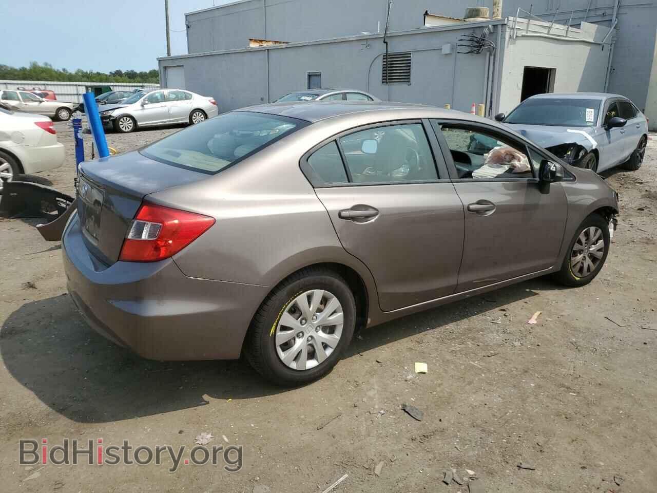 2012 HONDA CIVIC - VIN: 2HGFB2F55CH539122 - Фото 3