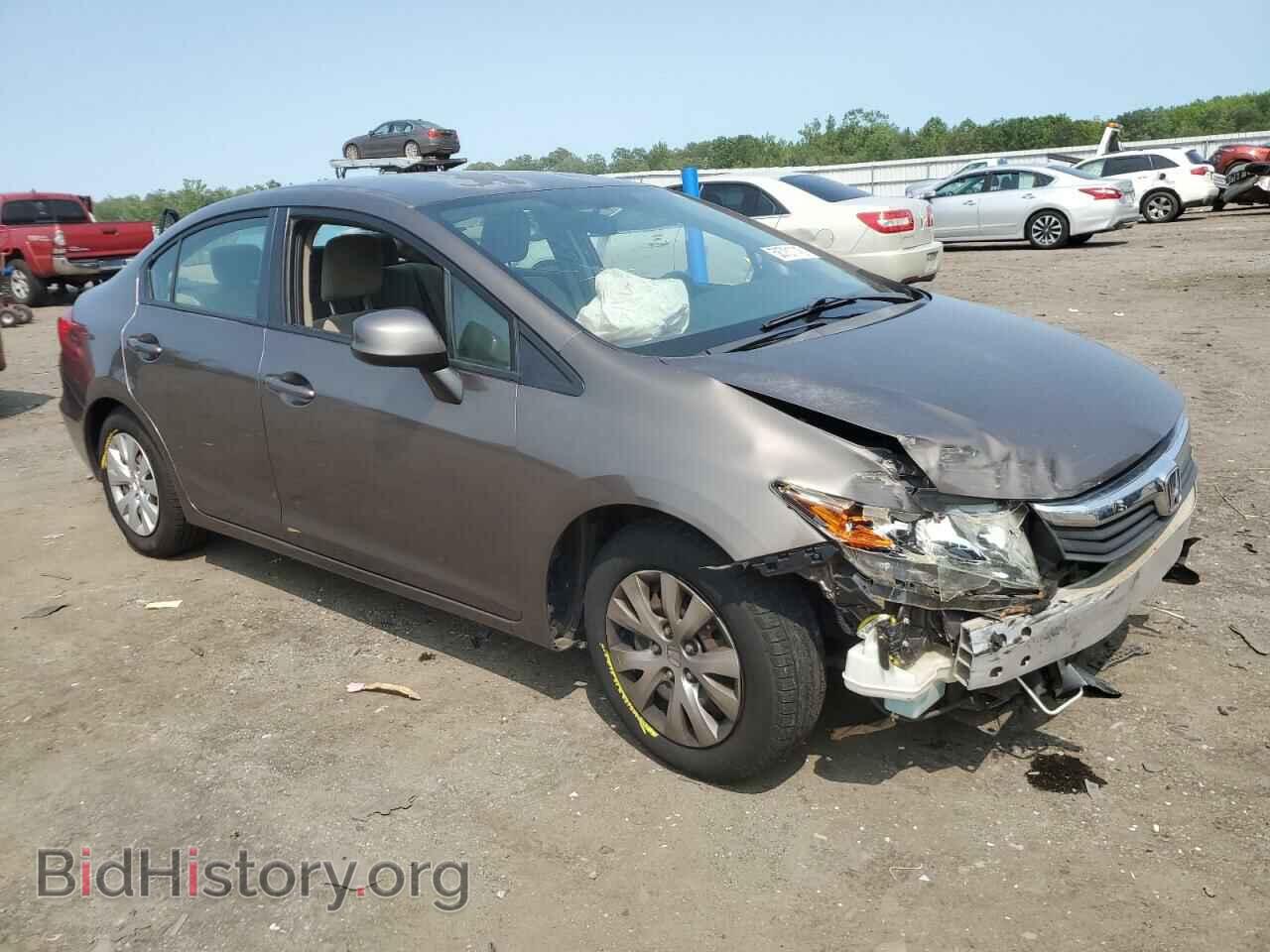 2012 HONDA CIVIC - VIN: 2HGFB2F55CH539122 - Фото 4