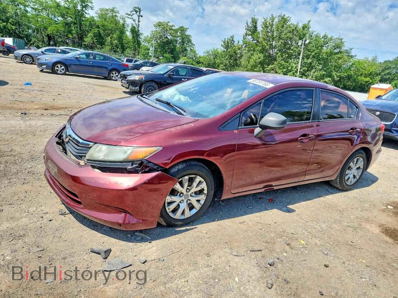 Фотография 2HGFB2F59CH564962 - HONDA CIVIC 2012