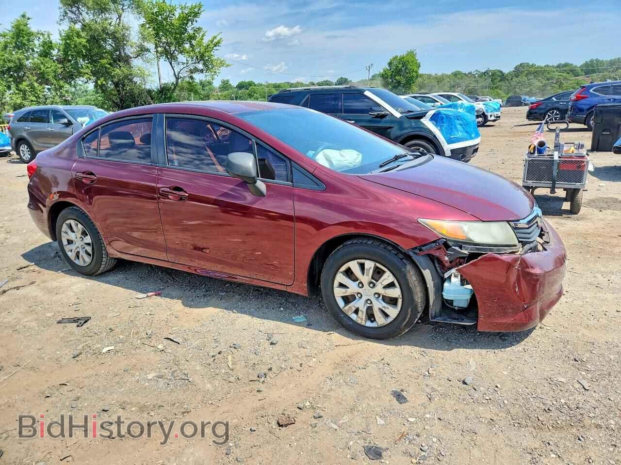 2012 HONDA CIVIC - VIN: 2HGFB2F59CH564962 - Фото 4