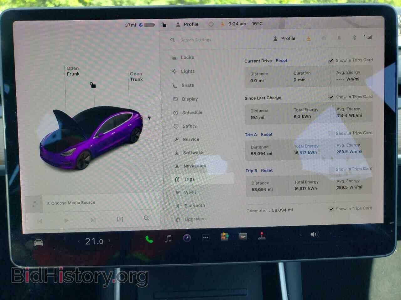 2020 TESLA MODEL 3 - VIN: 5YJ3E1EB2LF617579 - Фото 9