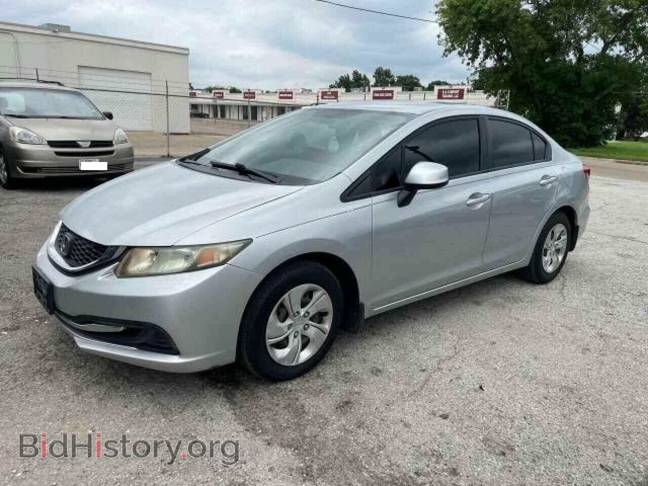 2013 HONDA CIVIC - VIN: 2HGFB2F57DH591160 - Фото 2