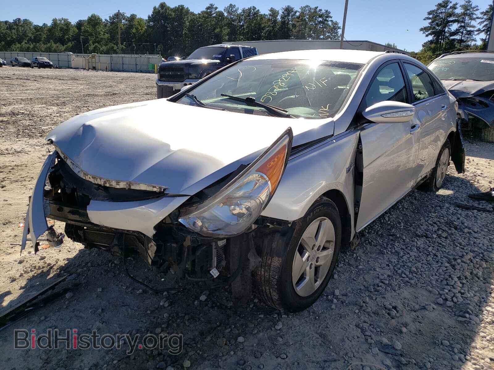 2012 HYUNDAI SONATA - VIN: KMHEC4A49CA035961 - Фото 2