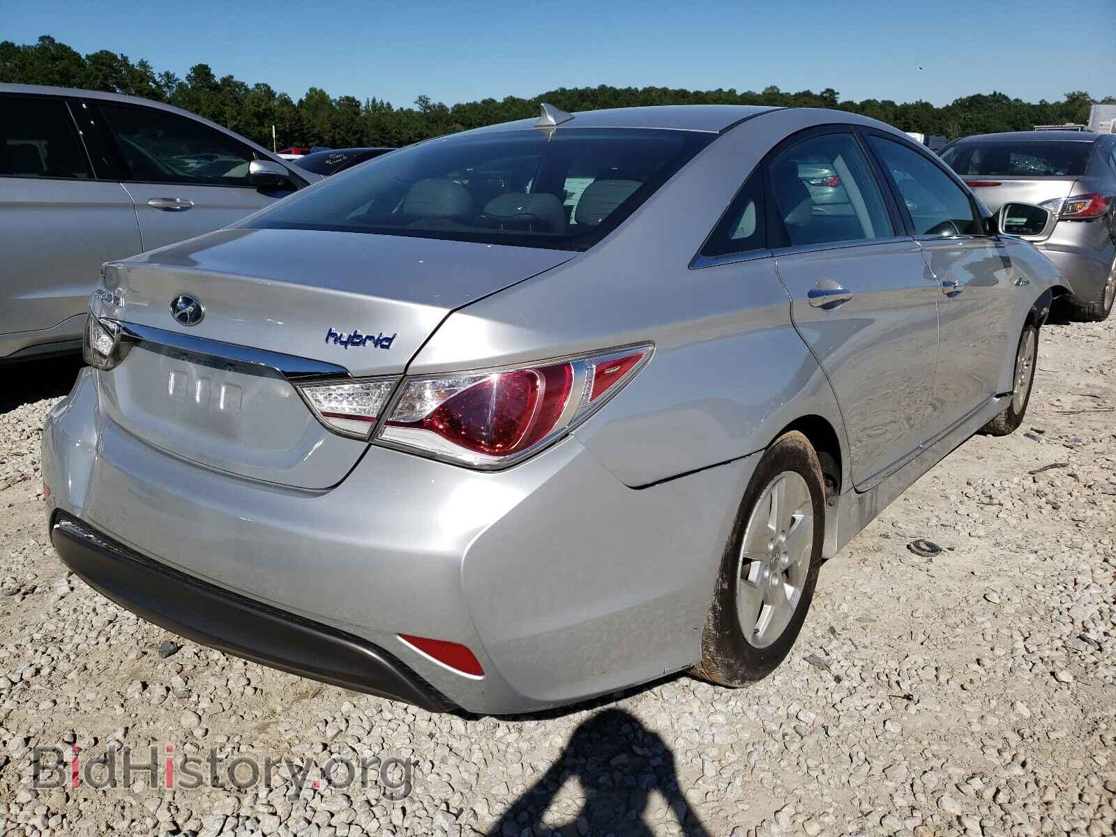 2012 HYUNDAI SONATA - VIN: KMHEC4A49CA035961 - Фото 4