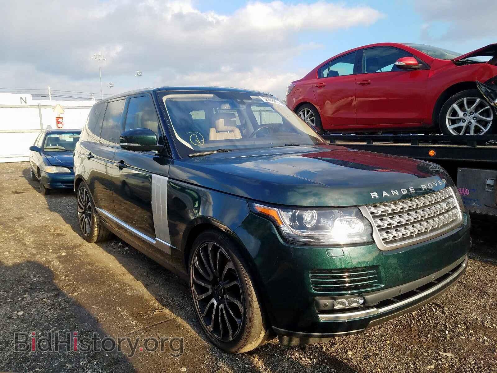 Фотография SALGS2EF0GA264236 - LAND ROVER RANGE ROVE 2016