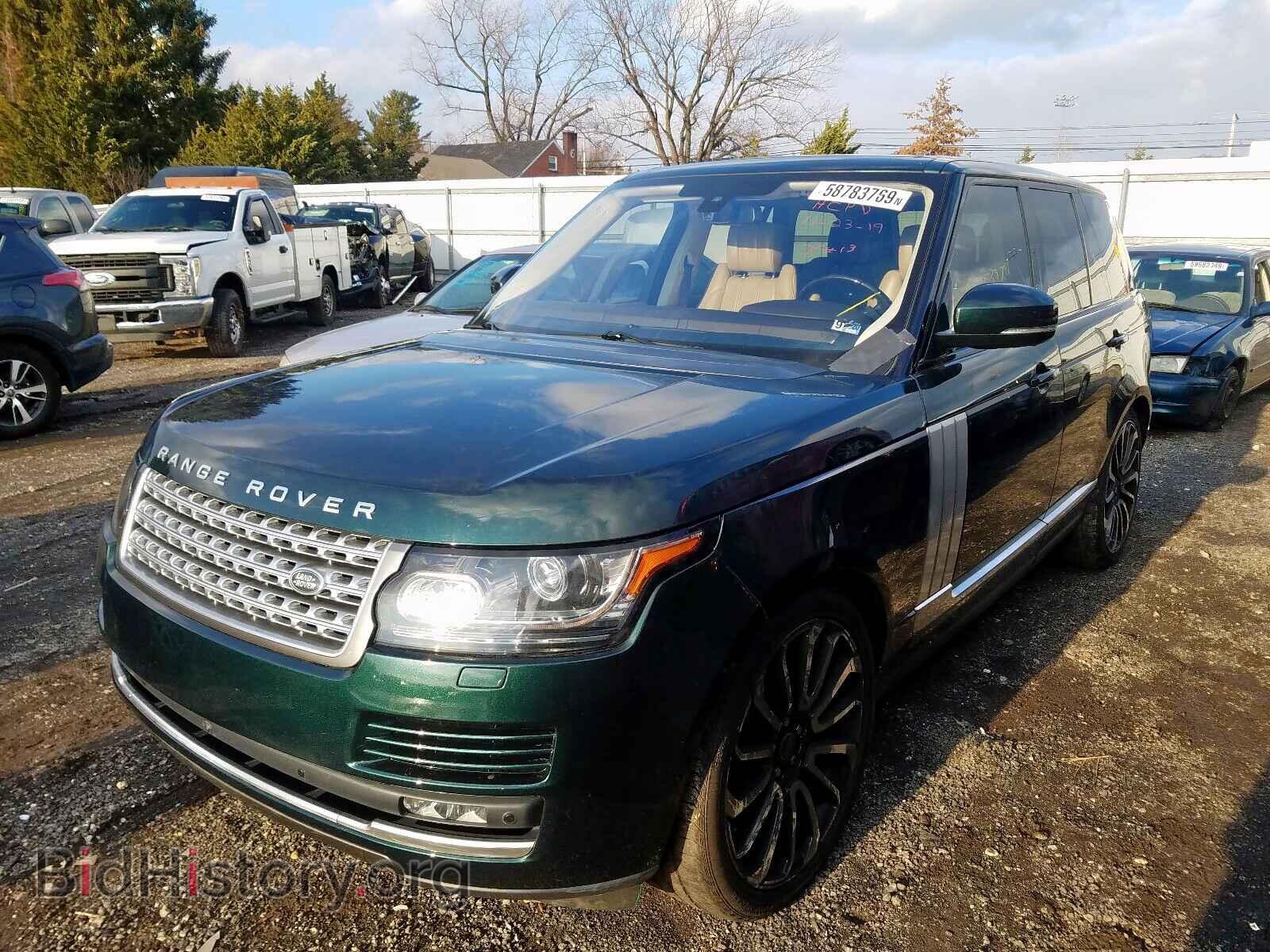 2016 LAND ROVER RANGE ROVE - VIN: SALGS2EF0GA264236 - Фото 2
