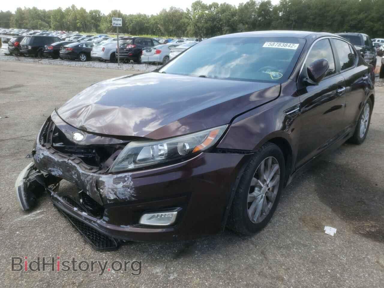 2014 KIA OPTIMA - VIN: 5XXGM4A72EG305107 - Фото 2