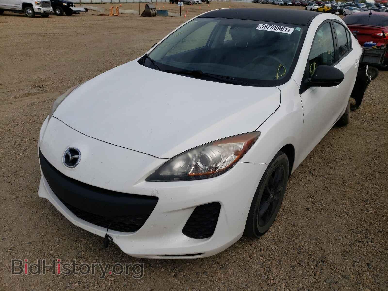 2012 MAZDA 3 - VIN: JM1BL1UF7C1602672 - Фото 2