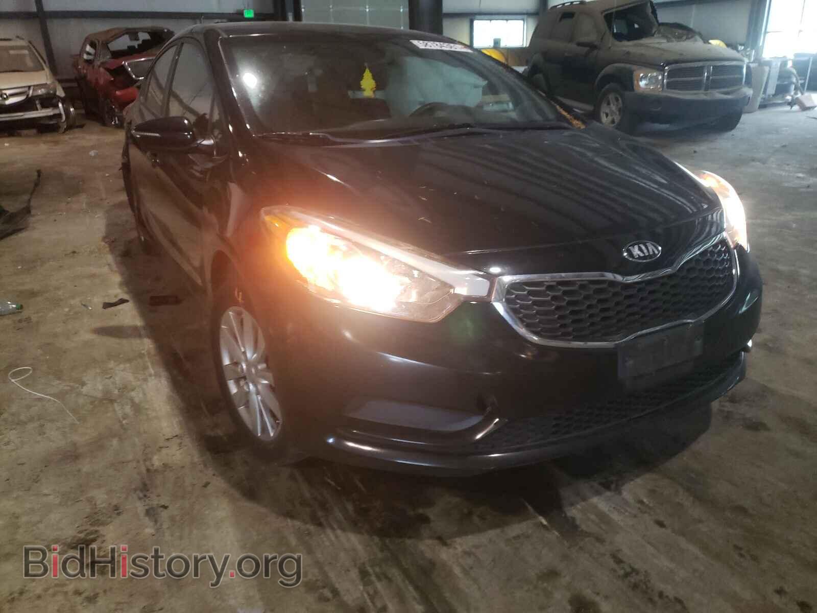 Photo KNAFX4A67E5114293 - KIA FORTE 2014