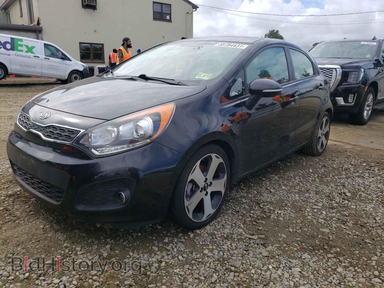 2012 KIA RIO - VIN: KNADN5A37C6064818 - Фото 2