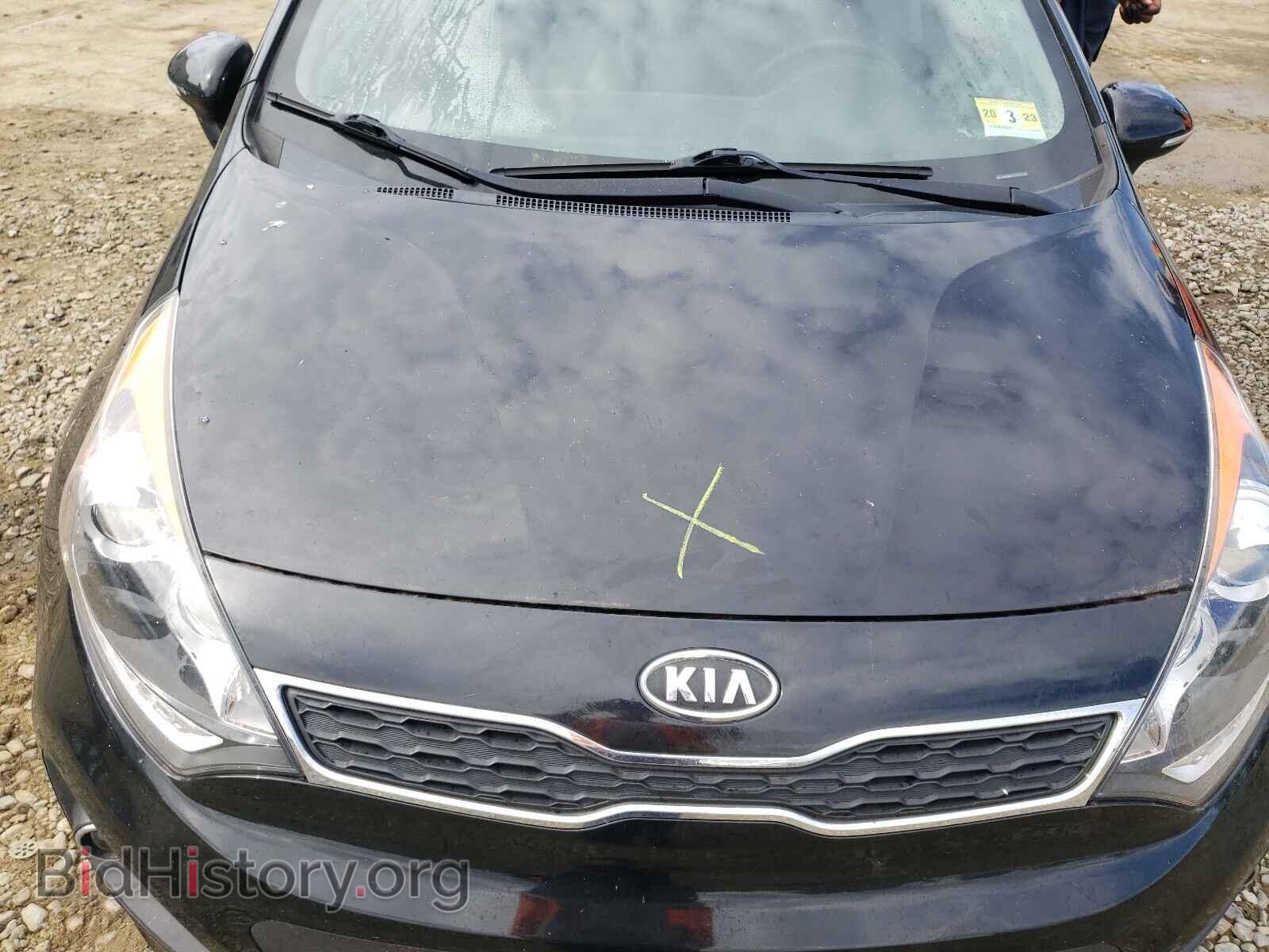 2012 KIA RIO - VIN: KNADN5A37C6064818 - Фото 7