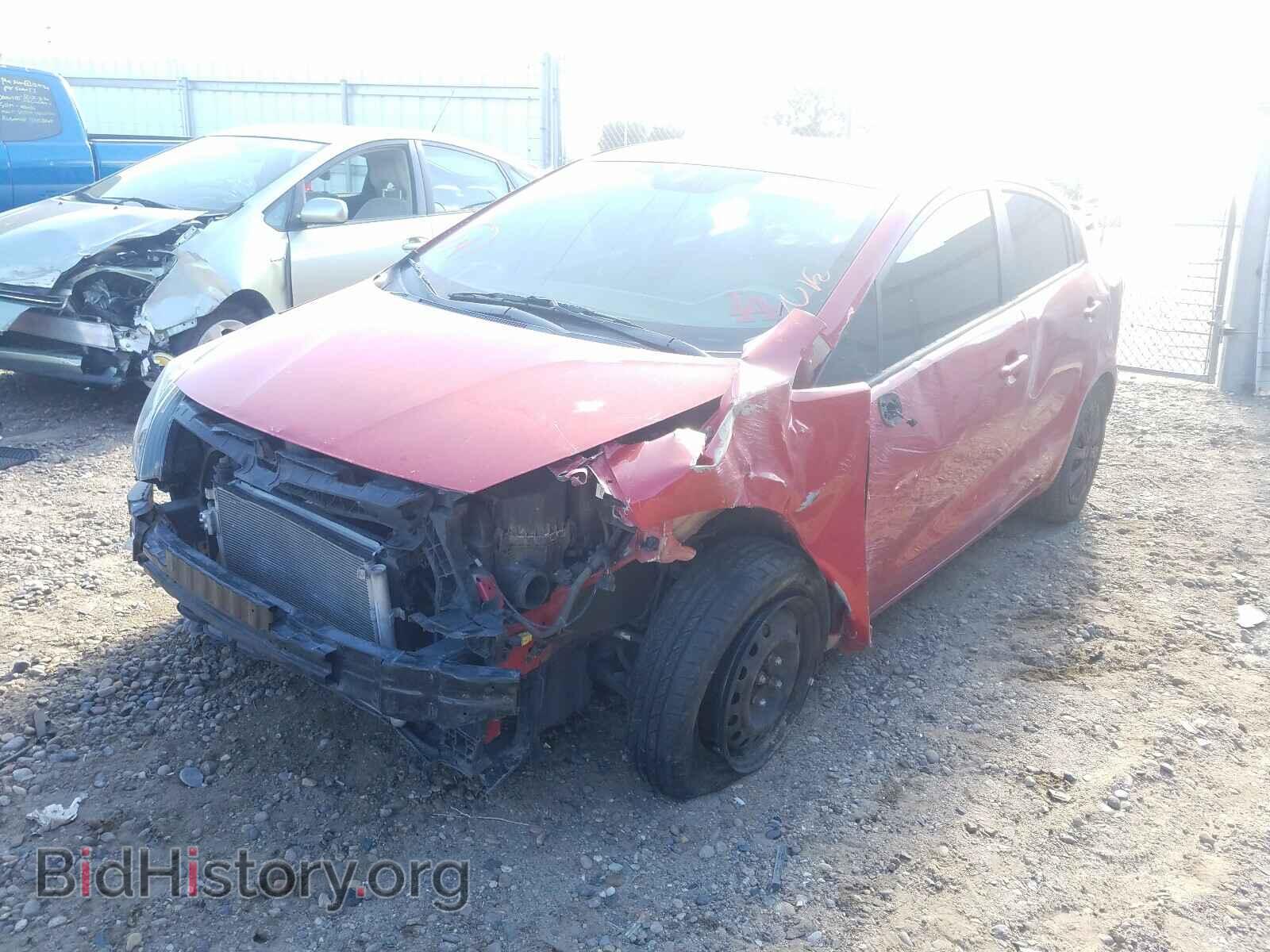2013 KIA RIO - VIN: KNADM4A33D6135401 - Фото 2