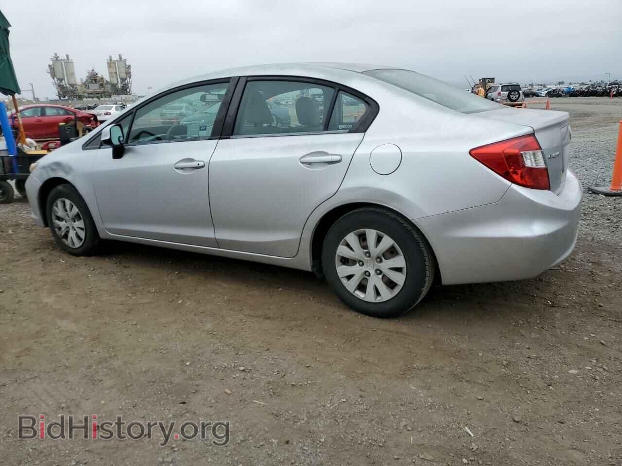 2012 HONDA CIVIC - VIN: 2HGFB2F50CH325591 - Фото 2