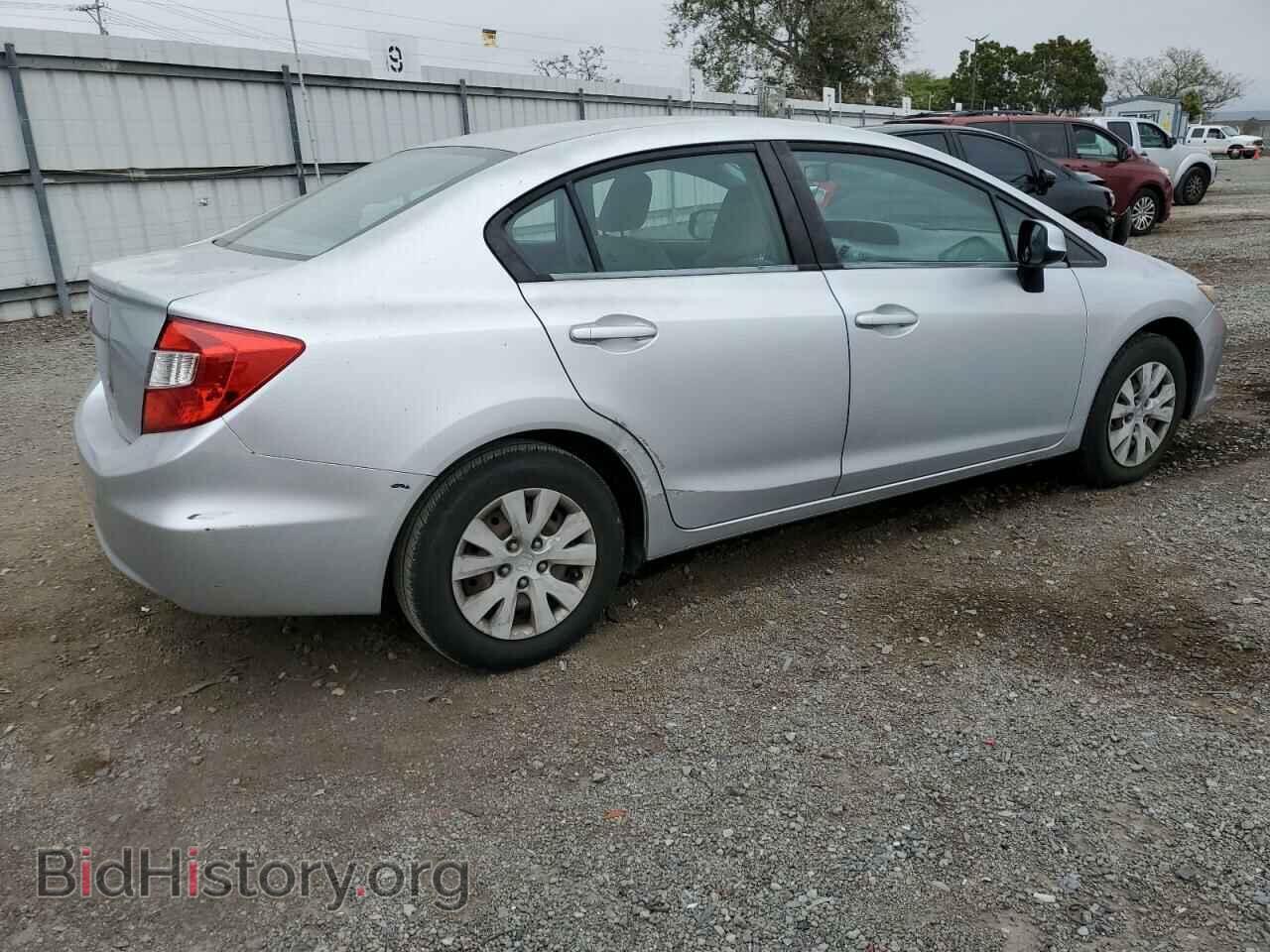 2012 HONDA CIVIC - VIN: 2HGFB2F50CH325591 - Фото 3