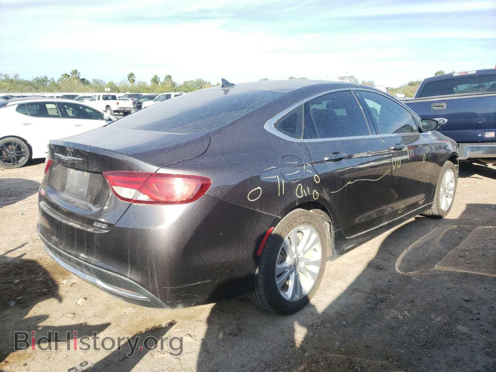 2016 CHRYSLER 200 - VIN: 1C3CCCAB6GN112356 - Фото 4