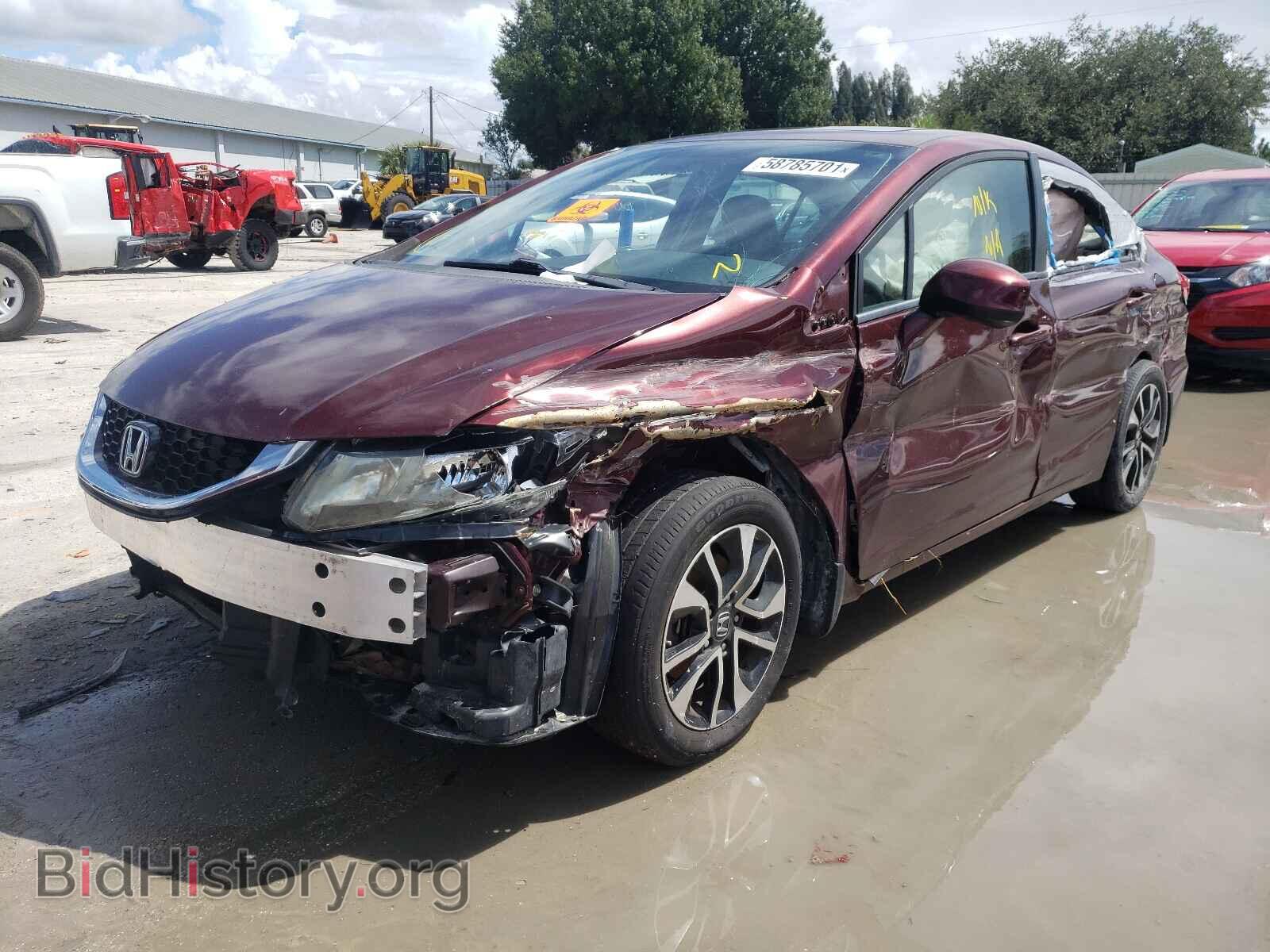 2013 HONDA CIVIC - VIN: 19XFB2F88DE098690 - Фото 2