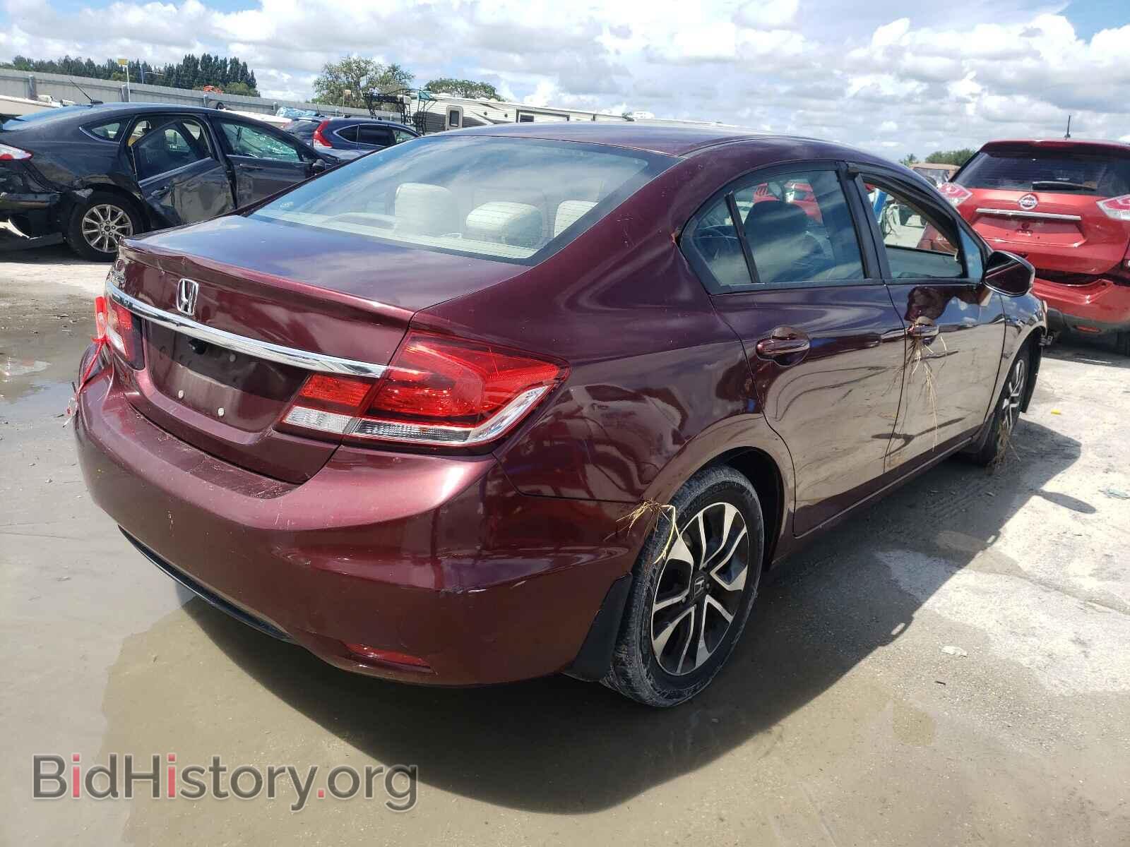 2013 HONDA CIVIC - VIN: 19XFB2F88DE098690 - Фото 4