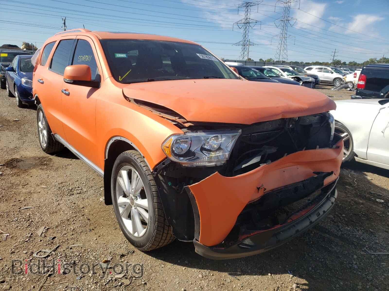 Photo 1C4RDJDG9CC163595 - DODGE DURANGO 2012