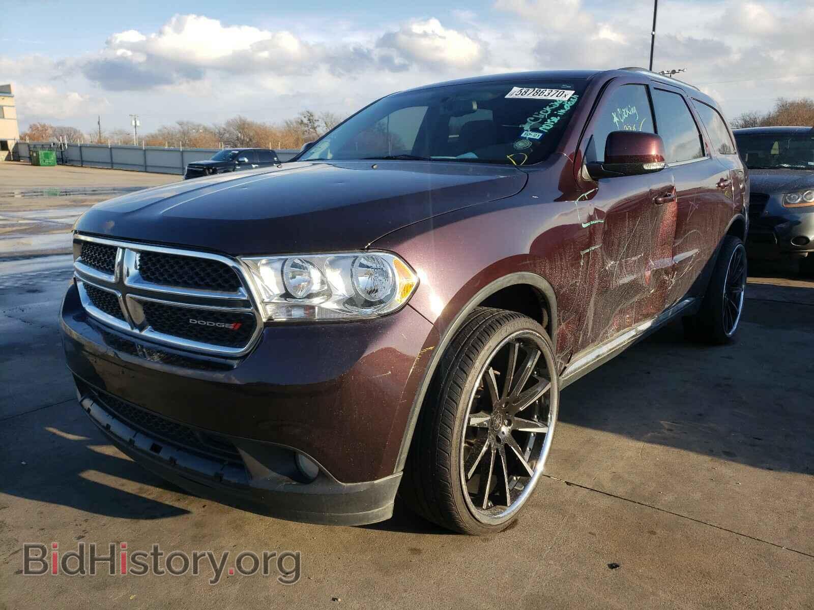 2012 DODGE DURANGO - VIN: 1C4RDHDG3CC191272 - Фото 2
