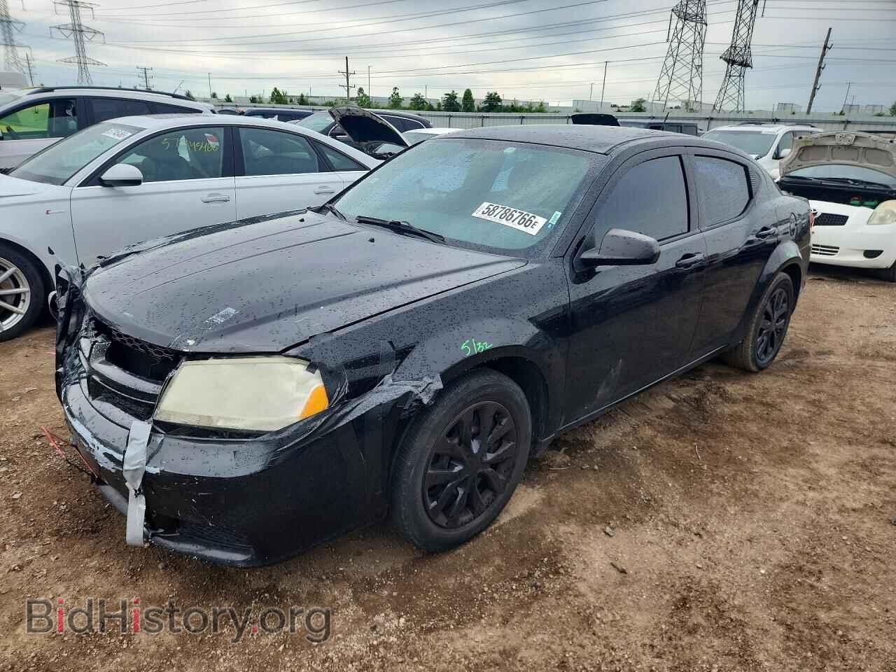 Photo 1C3CDZAB7CN311118 - DODGE AVENGER 2012