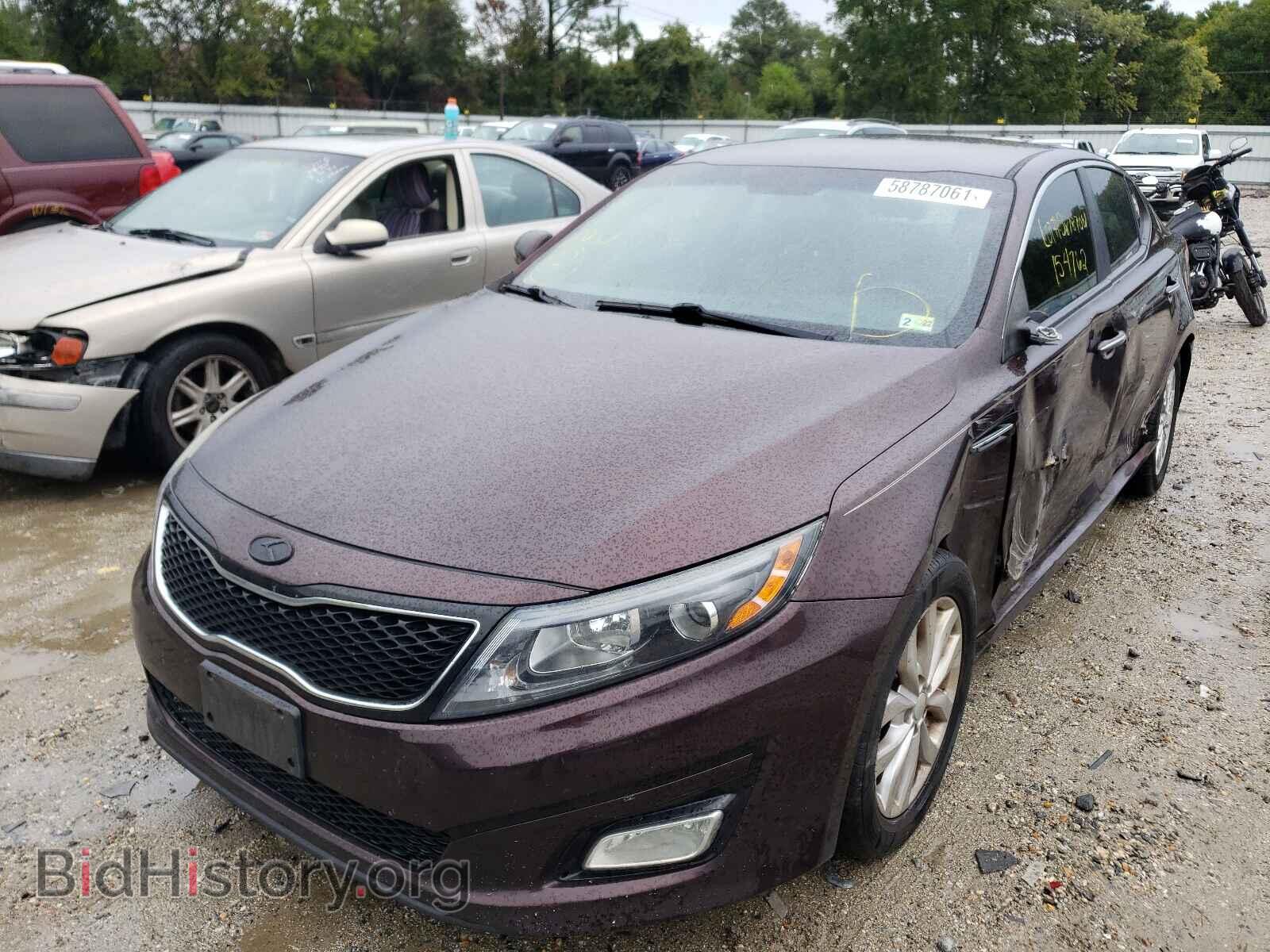 2015 KIA OPTIMA - VIN: 5XXGM4A7XFG476091 - Фото 2