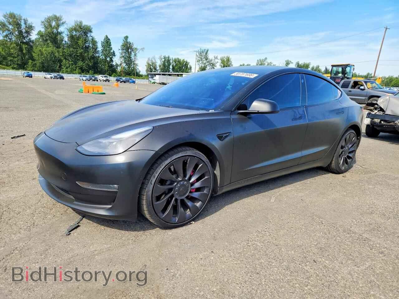 Фотография 5YJ3E1EC7NF129773 - TESLA MODEL 3 2022