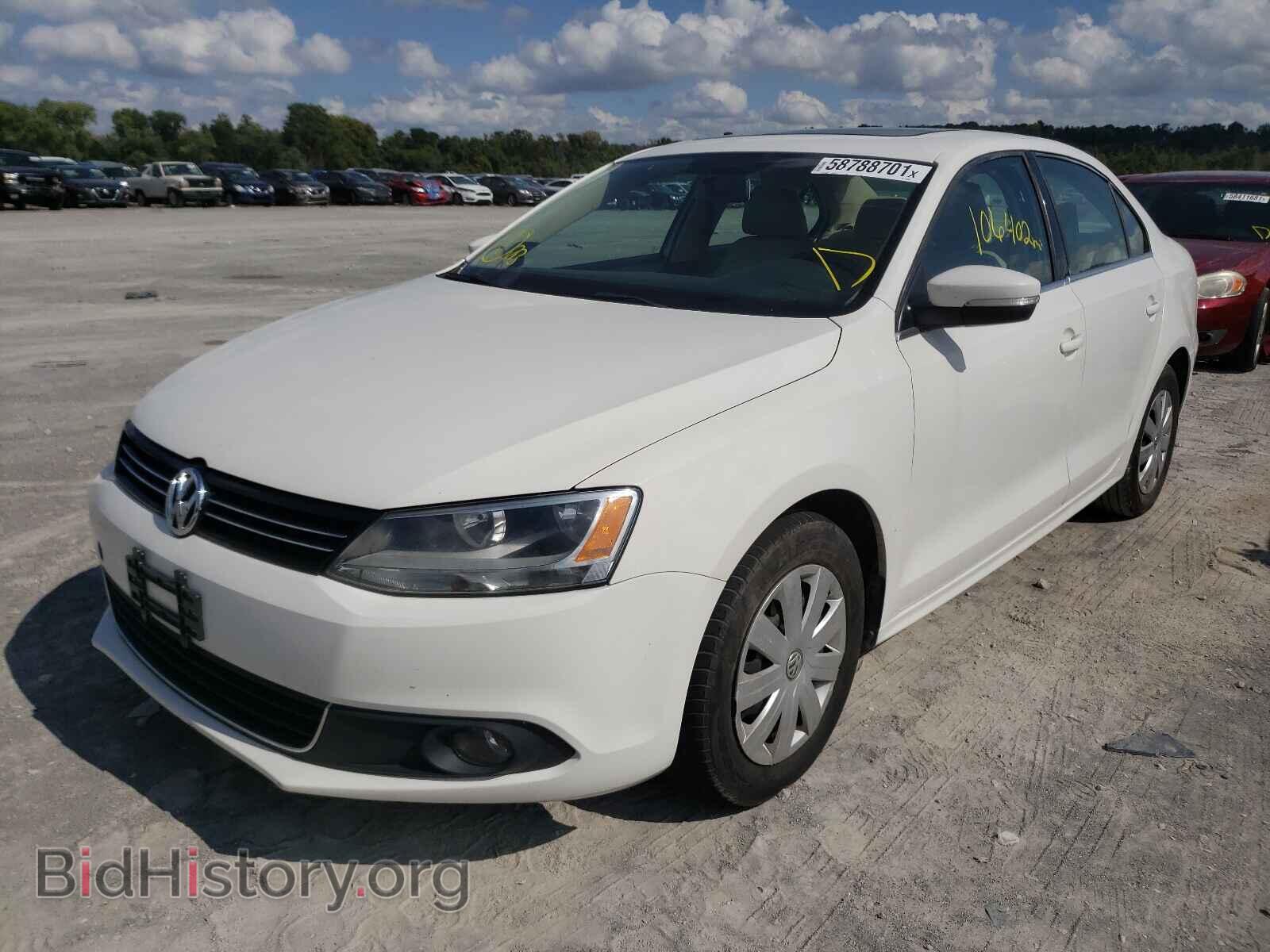 2012 VOLKSWAGEN JETTA - VIN: 3VWLL7AJXCM363649 - Photo 2