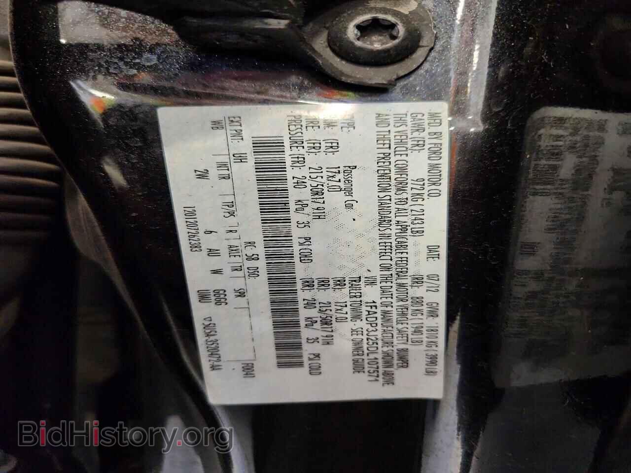 2013 FORD FOCUS - VIN: 1FADP3J25DL107571 - Photo 13